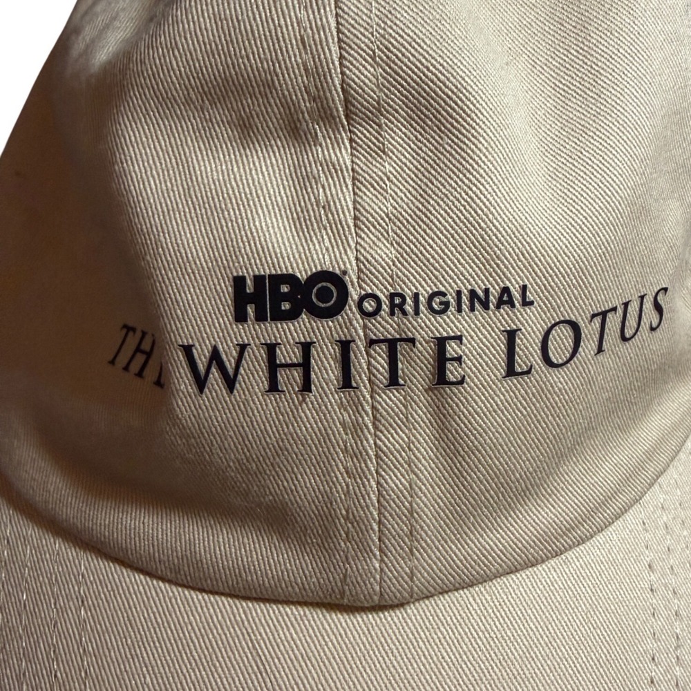 HBO The White Lotus Hat Unisex OS Tan Promo Ketel One Tanqueray‎ Television